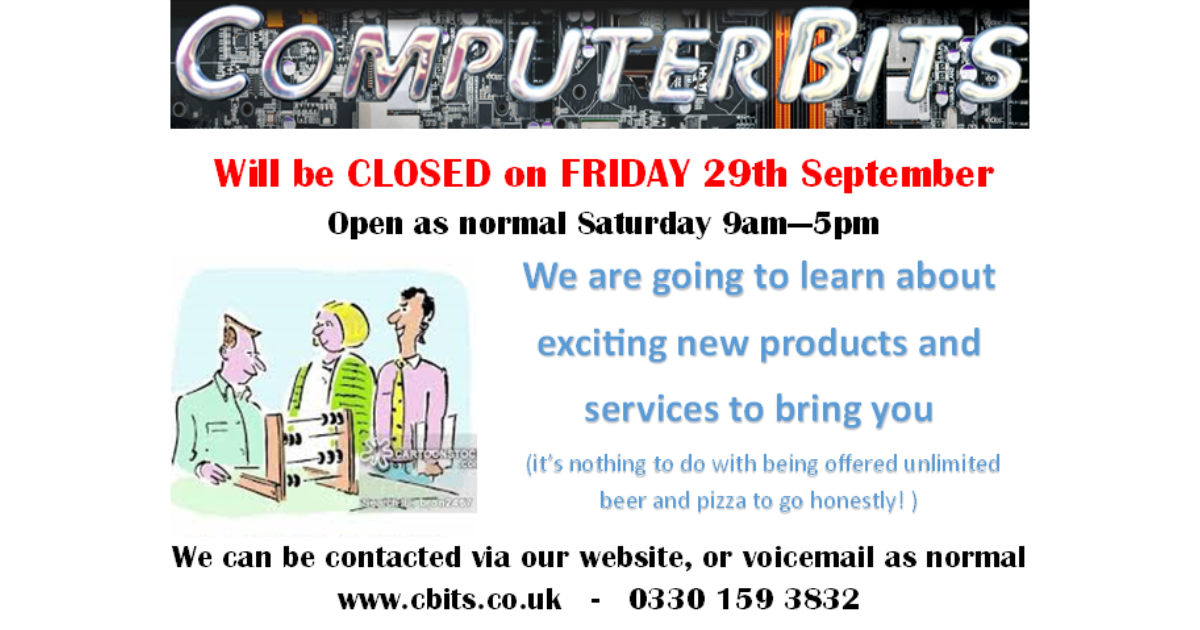 Closed for Outset Day